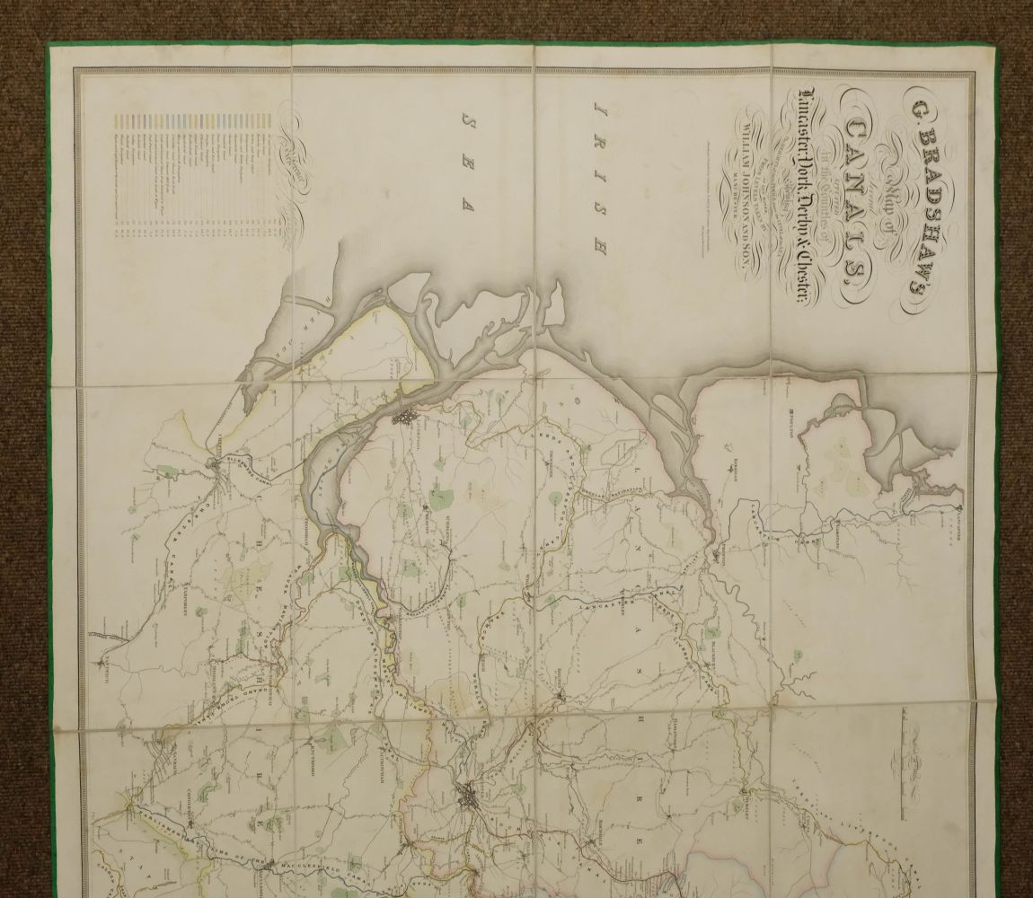 Canal Maps. Bradshaw (G.), Two canal maps, circa 1829 - Image 6 of 7