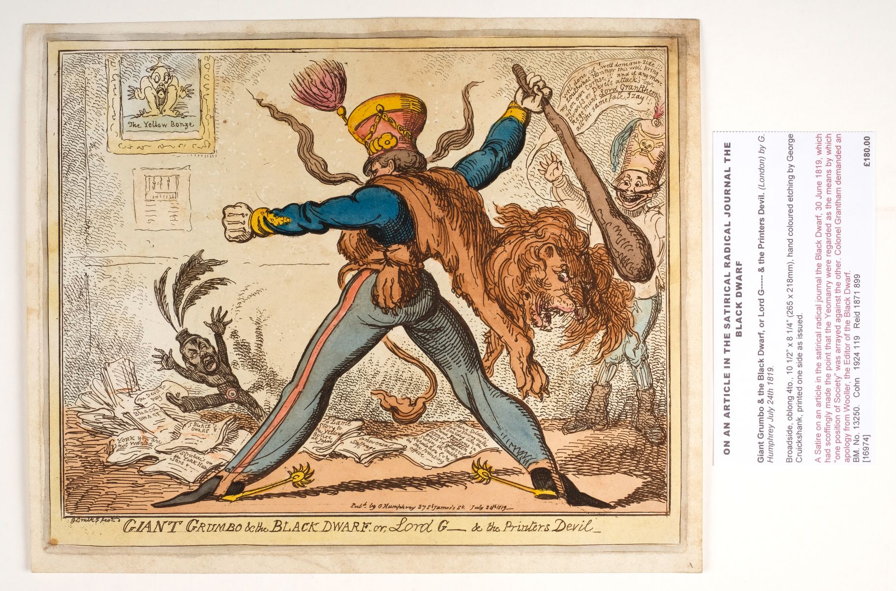 * Cruikshank (George, 1792-1878). Snuffing out Boney!, T. Tegg, 1814, and 17 others - Image 2 of 17