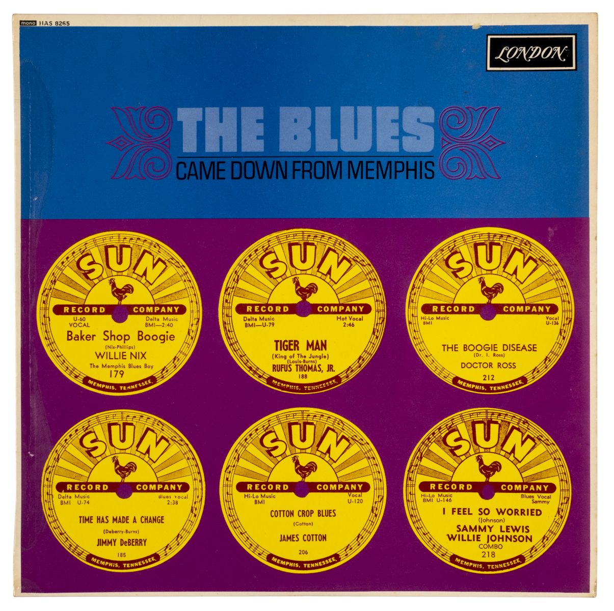 * Blues / Soul / Jazz. Collection of approx. 100 blues, soul & jazz LP's / vinyl records