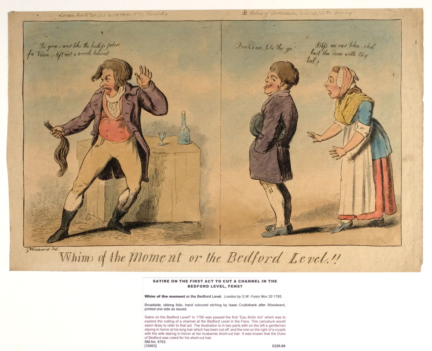 * Cruikshank (George, 1792-1878). Snuffing out Boney!, T. Tegg, 1814, and 17 others - Image 10 of 17