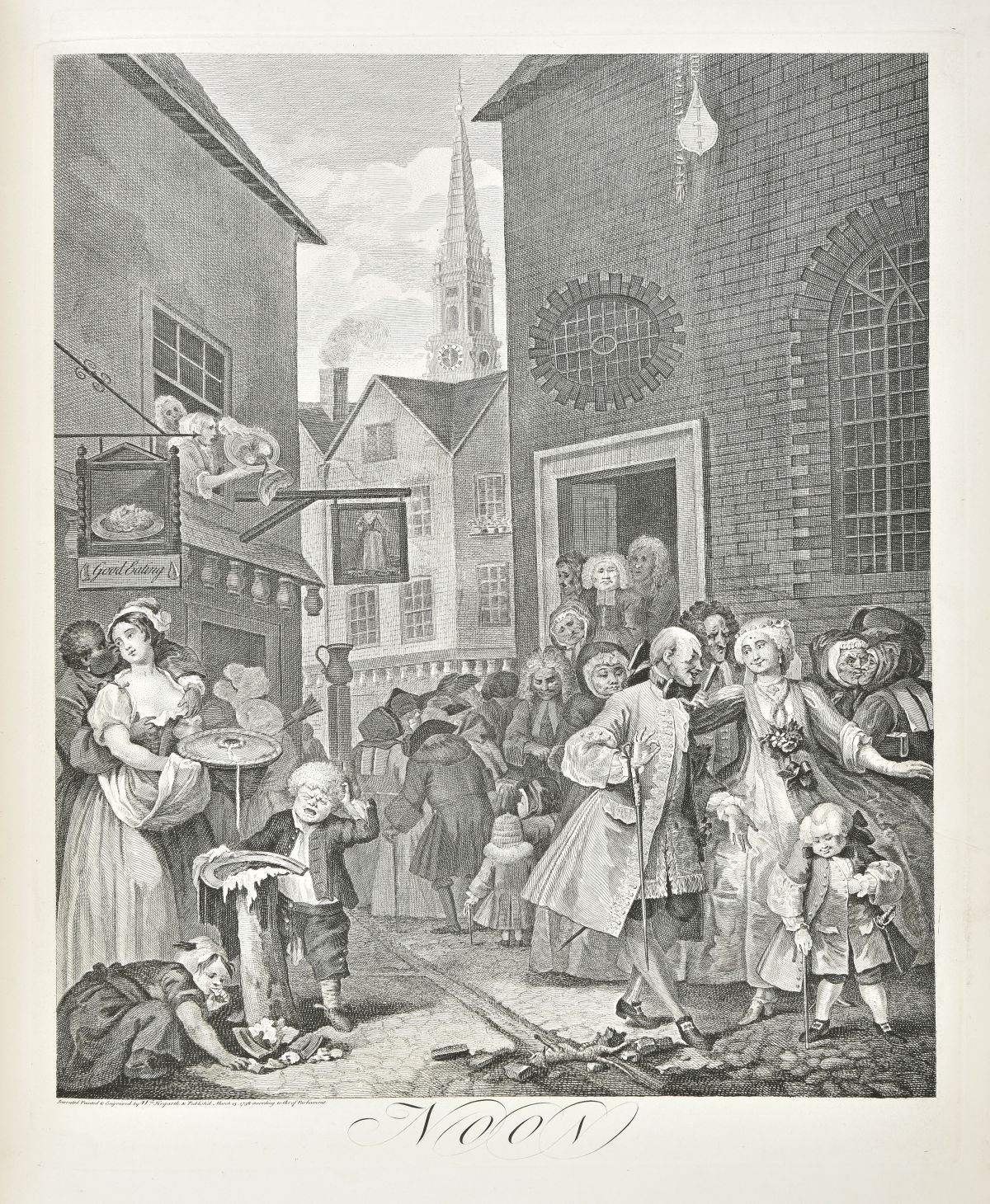 Hogarth (William). The Works, [1822]