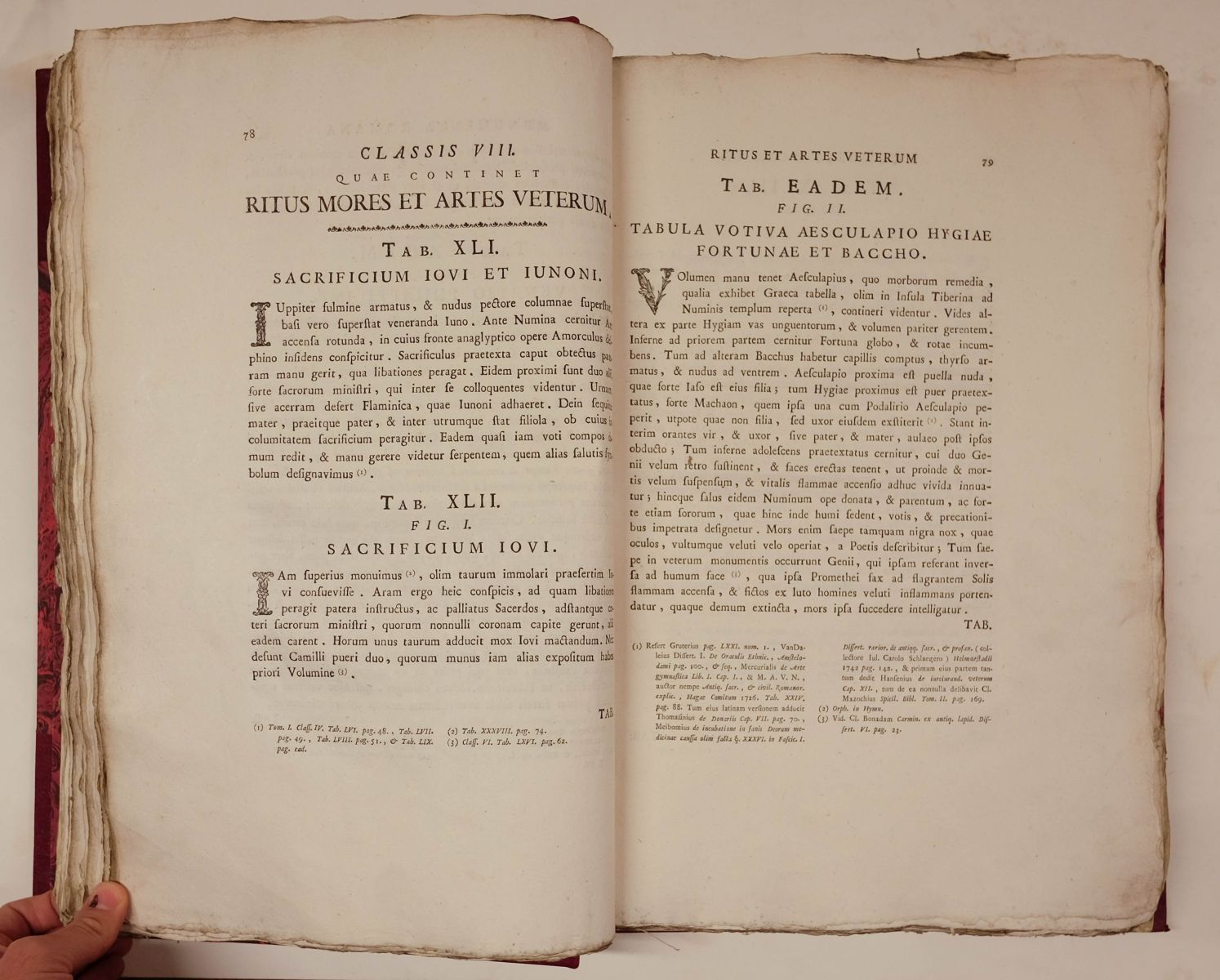 Venuti (Ridolfino). Vetera Monumenta quae in Hortis Caelimontanis, 3 vols., Rome, 1776-79 - Image 6 of 18