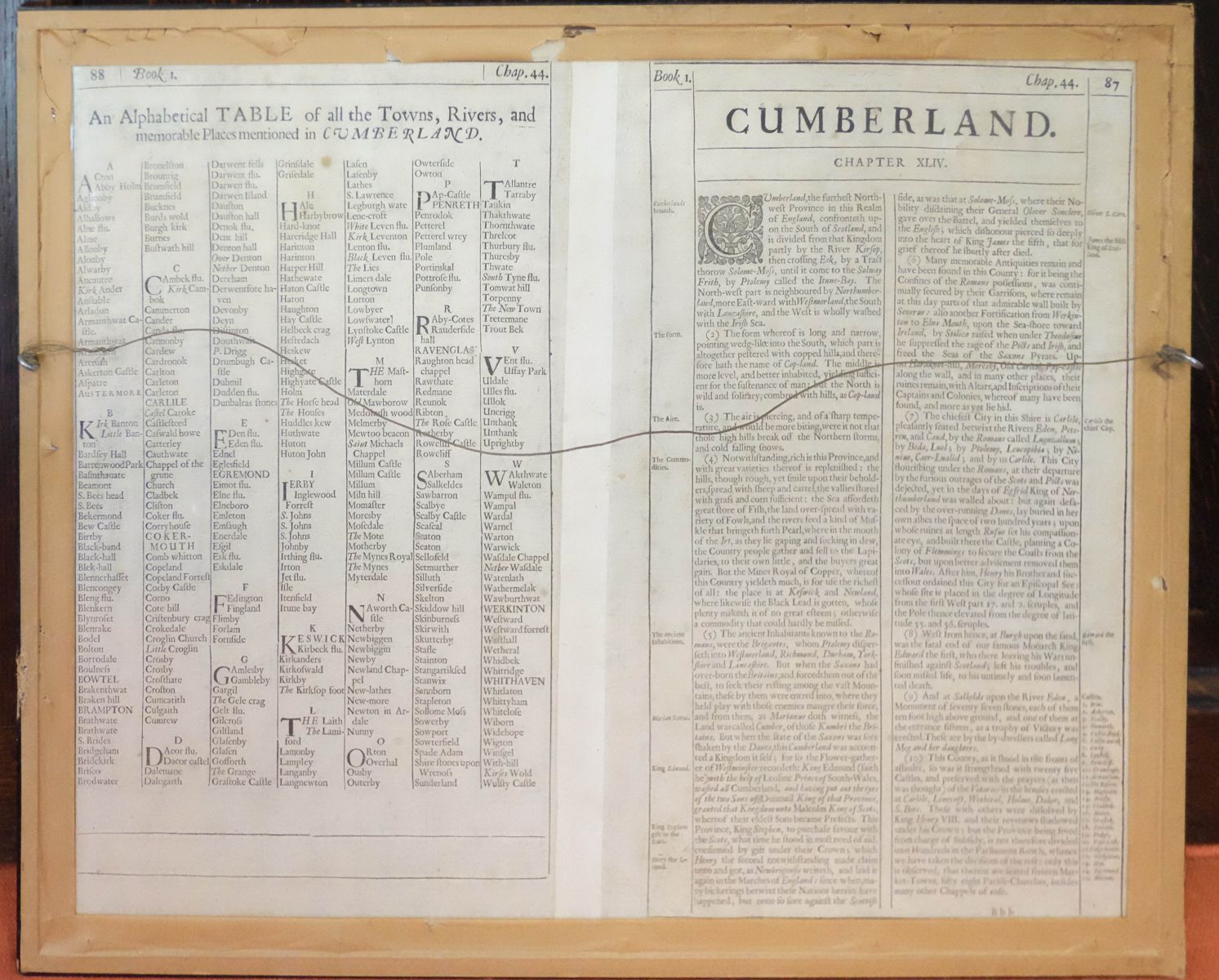 * Northumberland. Speed (John), Northumberland, 1st edition, circa 1611 - Image 5 of 5