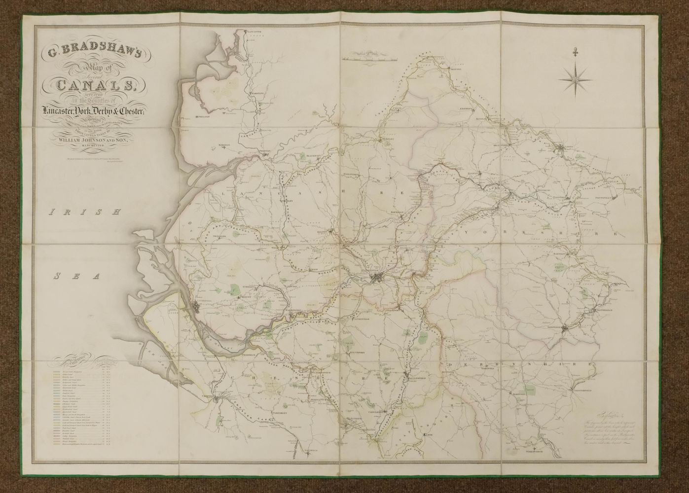 Canal Maps. Bradshaw (G.), Two canal maps, circa 1829 - Image 5 of 7