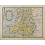 Wales. Ortelius (Abraham & Lhuyd Humphrey), Cambriae Typus..., 1612