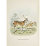 Lydekker (Richard). The Deer of all Lands, 1st edition, 1898, one of 500 copies, signed