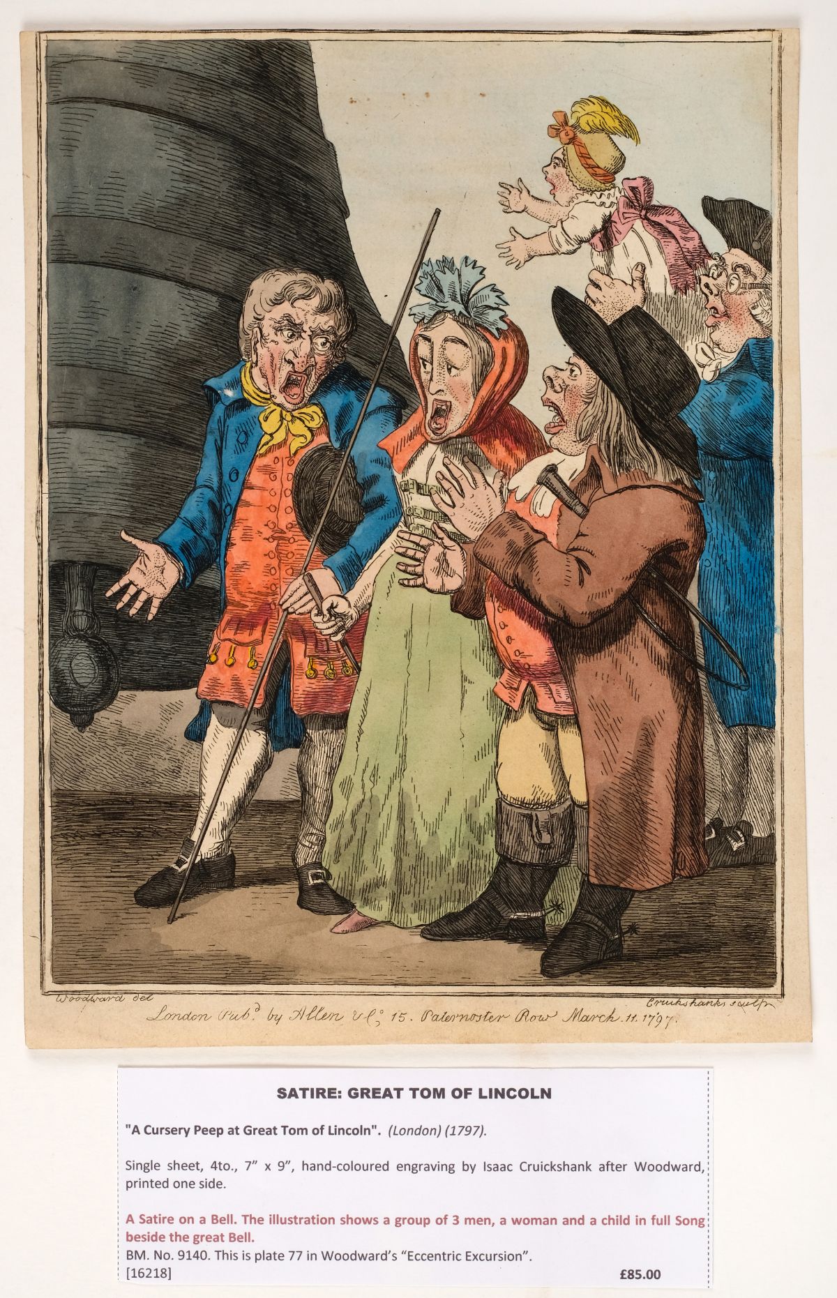 * Cruikshank (George, 1792-1878). Snuffing out Boney!, T. Tegg, 1814, and 17 others - Image 13 of 17