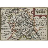 Shropshire. A collection of twenty-two county maps, 17th - 19th century
