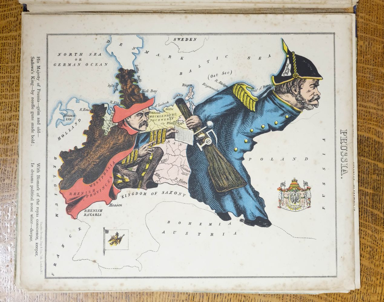 Harvey (William Henry 'Aleph'). Geographical Fun..., circa 1868 - Bild 6 aus 8