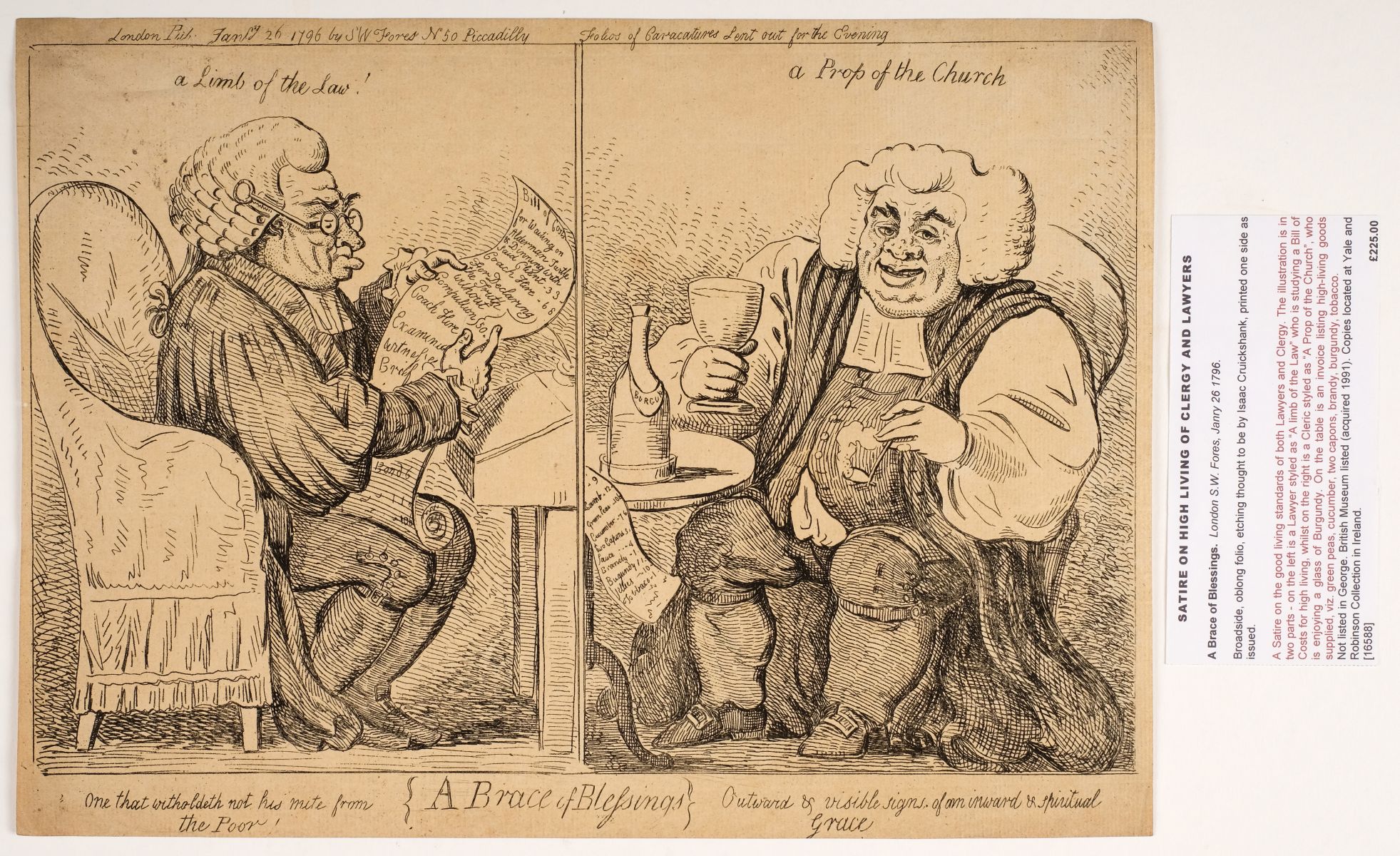 * Cruikshank (George, 1792-1878). Snuffing out Boney!, T. Tegg, 1814, and 17 others - Image 12 of 17