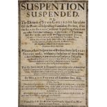 Prynne (William). Suspention Suspended, 1646