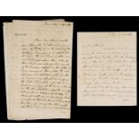 * Beresford (W. C., Viscount). Two autograph letters signed to Sir Charles Stuart, 1811-12