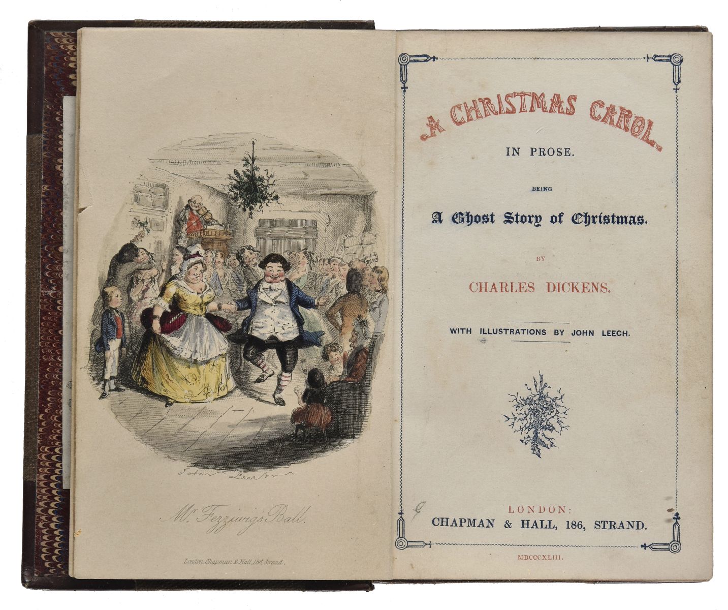 Dickens (Charles). A Christmas Carol. In Prose. Being a Ghost Story of Christmas