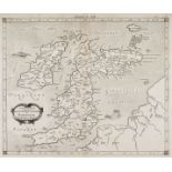 British Isles. Mercator (Gerard), Tab. I. Europae Continens Albion Britanniam et Hiberniam, 1690