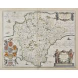 Devon. Jansson (Jan), Devoniae Descriptio. The Description of Devon-Shire, circa 1650