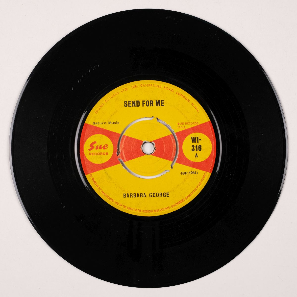 * Blues / R&B. Collection of 17 rare original 45rpm blues / R&B singles on Sue Records. - Image 8 of 18