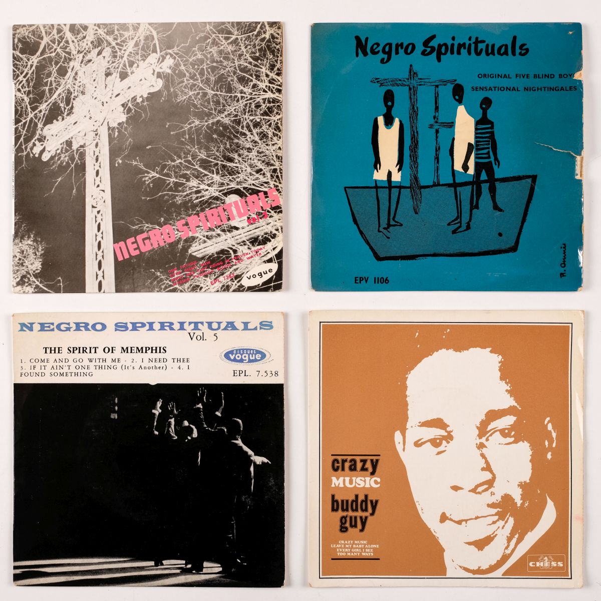 * Blues / R&B / Soul Jazz. Collection of 30 rare blues, R&B, jazz and soul music EP's - Image 9 of 11