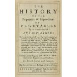 Sharrock (Robert). The Propagation and Improvement of Vegetables, 2nd edition, 1672, & 1 other