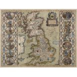 British Isles. Speed (John), Britain as it was devided in the tyme of the English Saxons..., 1627