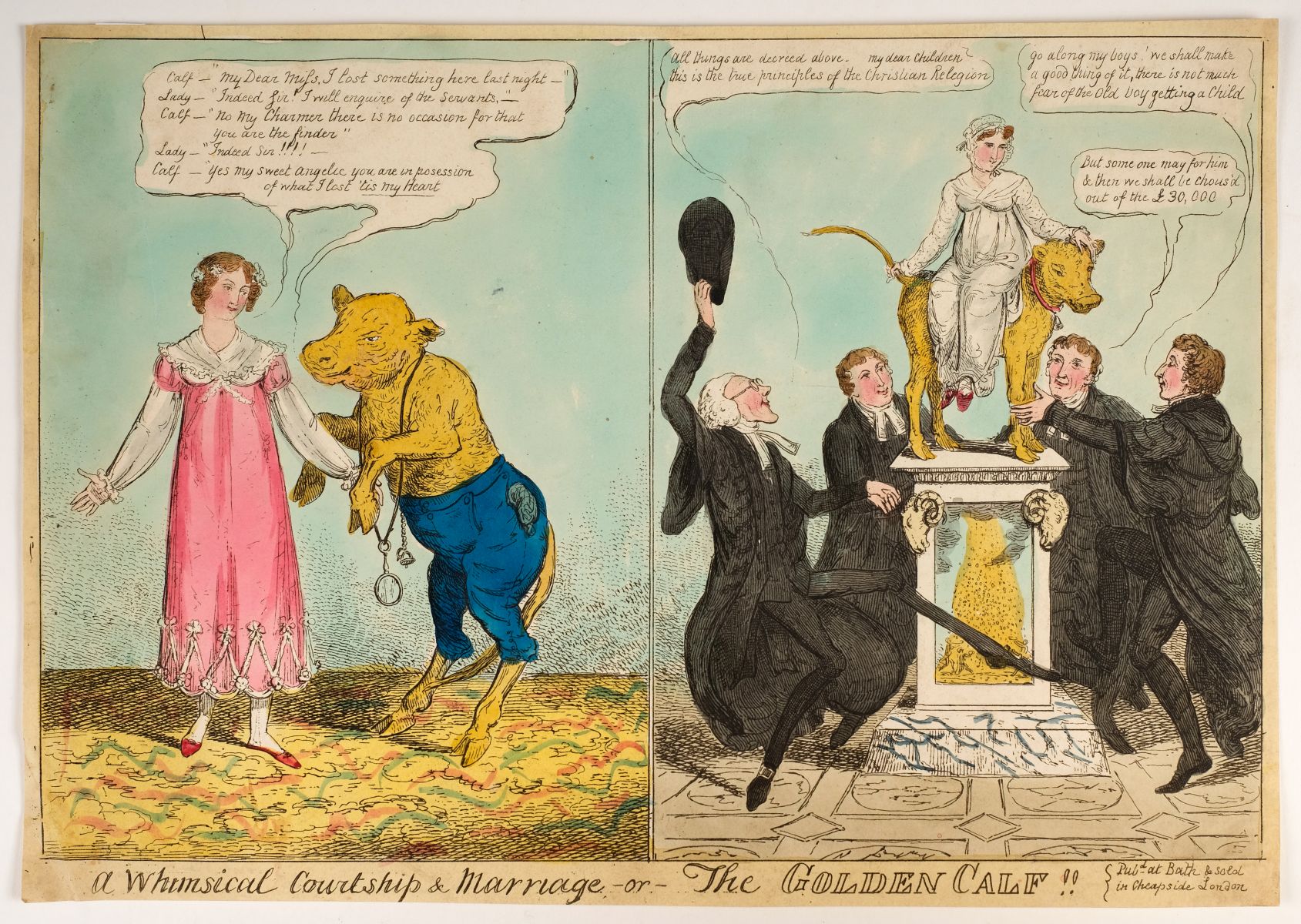 * Cruikshank (George, 1792-1878). Snuffing out Boney!, T. Tegg, 1814, and 17 others - Image 16 of 17