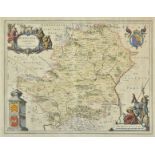 * Hertfordshire. Four engraved maps, 17th - 19th century