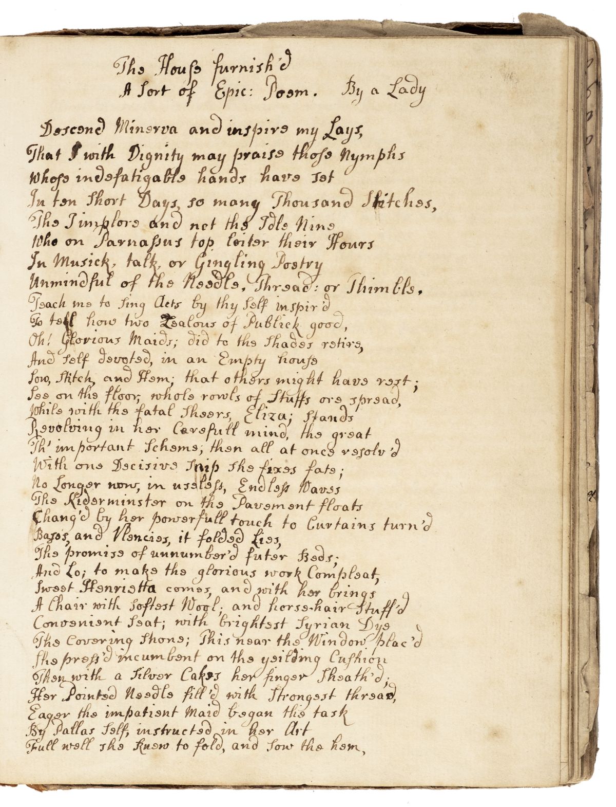 Manuscript Commonplace Book, circa 1730-40 - Image 2 of 4