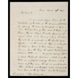* Collingwood (Cuthbert, 1st Baron 1748-1810). Autograph letter to Sir Hew Dalrymple, 1807