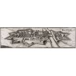 * Poland. A collection four of Polish town plans, 16th -18th century