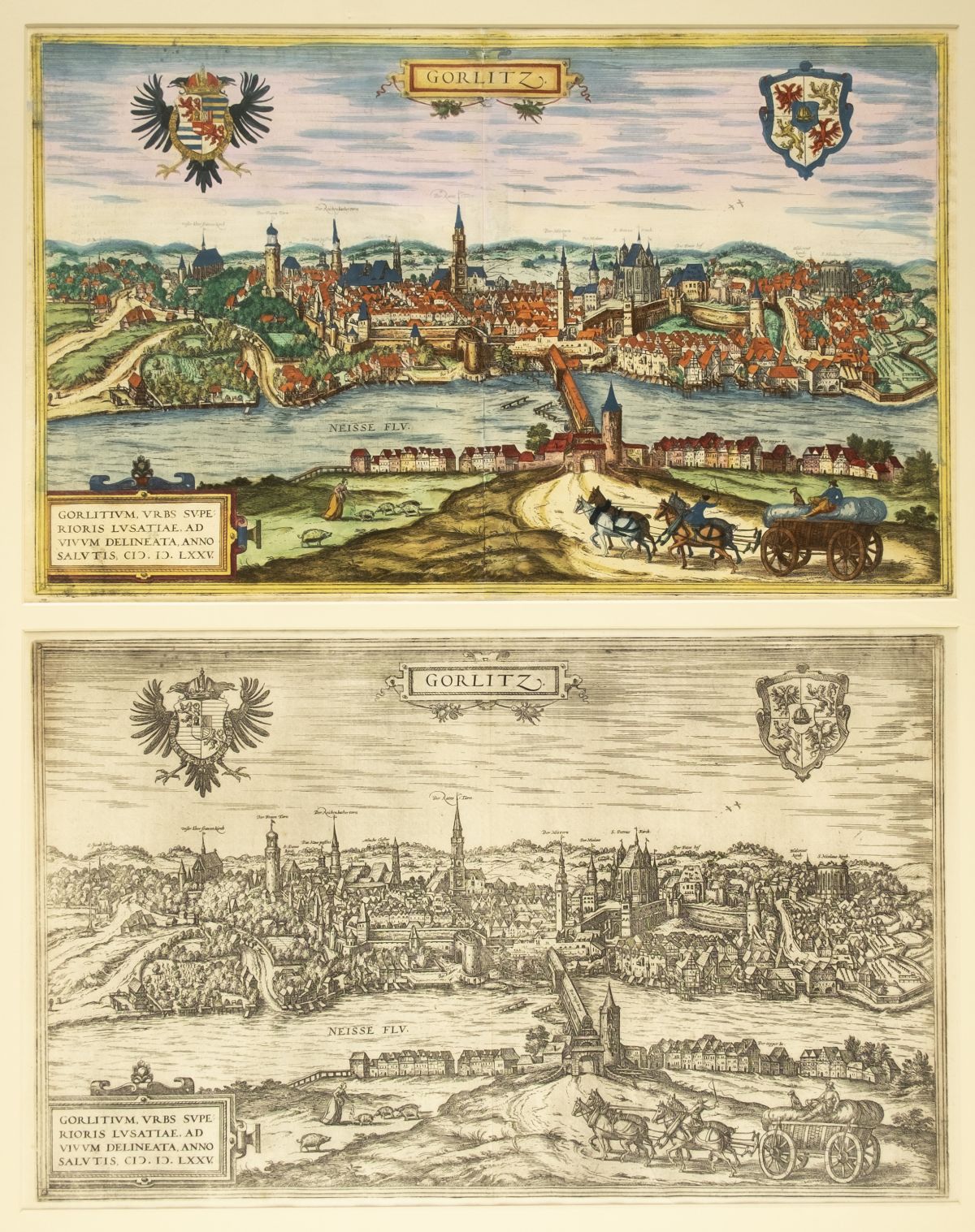 * Germany. Braun (Georg & Hogenberg Franz). Gorlitz, circa 1580