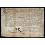* Dunfermline. Notarial instrument of James Kingorne, 7 August 1583