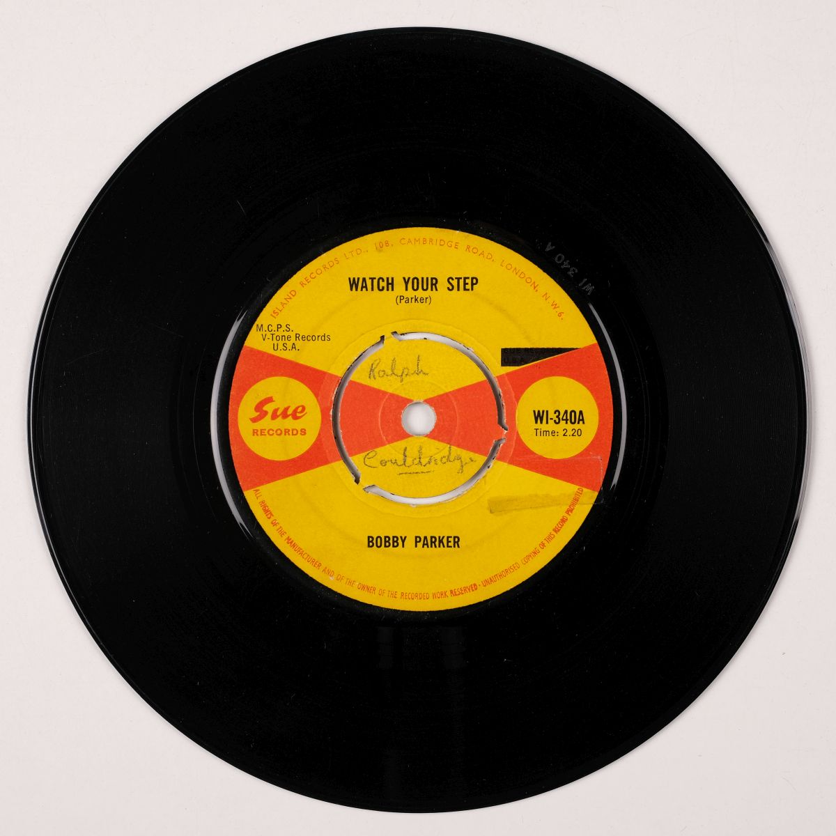 * Blues / R&B. Collection of 17 rare original 45rpm blues / R&B singles on Sue Records. - Image 16 of 18