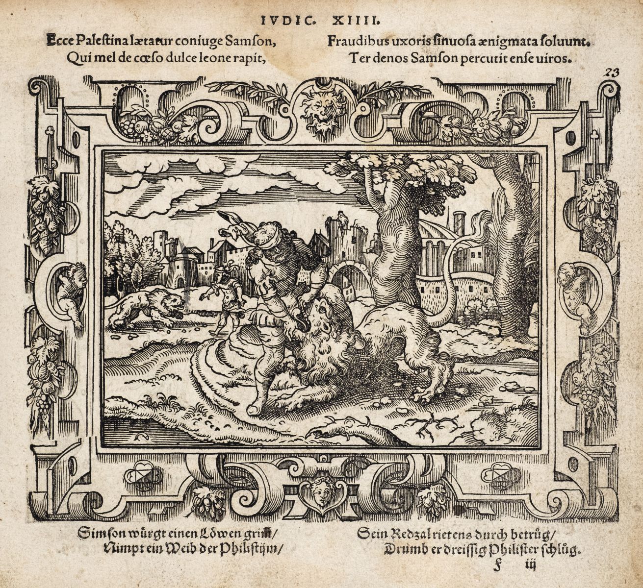 Solis (Virgil, illustrator). Biblische Figuren dess Alten Testaments ..., 1562