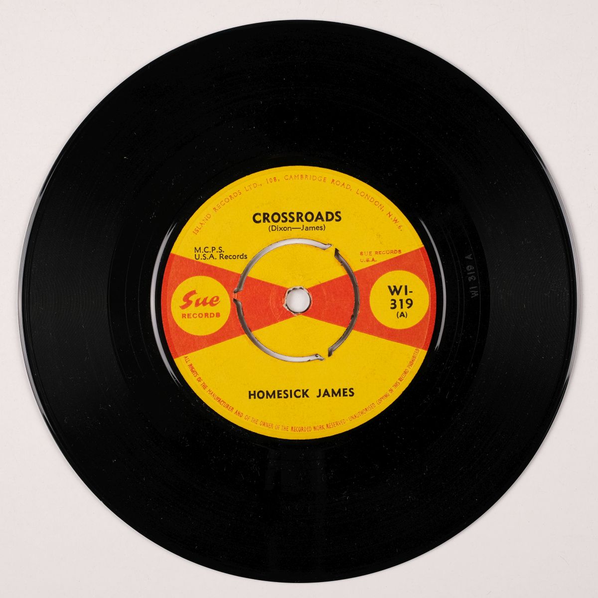 * Blues / R&B. Collection of 17 rare original 45rpm blues / R&B singles on Sue Records. - Image 6 of 18