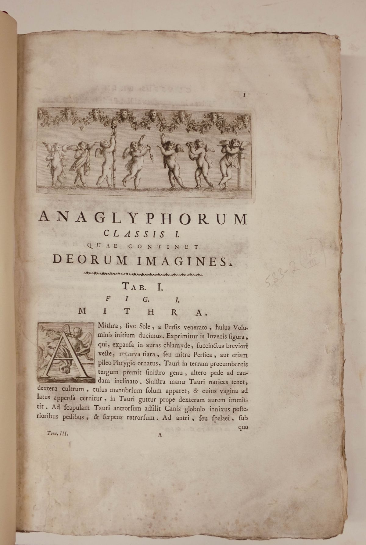Venuti (Ridolfino). Vetera Monumenta quae in Hortis Caelimontanis, 3 vols., Rome, 1776-79 - Image 5 of 18