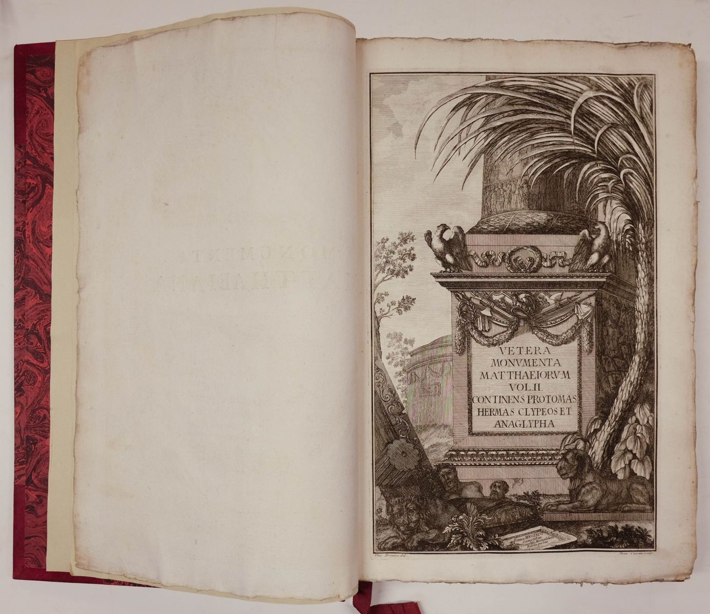 Venuti (Ridolfino). Vetera Monumenta quae in Hortis Caelimontanis, 3 vols., Rome, 1776-79 - Image 11 of 18