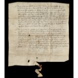 * Court Roll: Tunstall, Staffordshire, 1410 & 1413