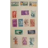 * Stamps. A large stamp collection, mostly 20th century