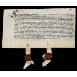 * Medieval Deed: Surrey. Deed of Gift, 28 March 21 Henry VIII [1530]