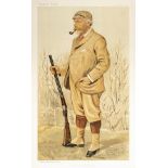 * Vanity Fair. A collection of ten caricatures of game shooters, late 19th & early 20th century