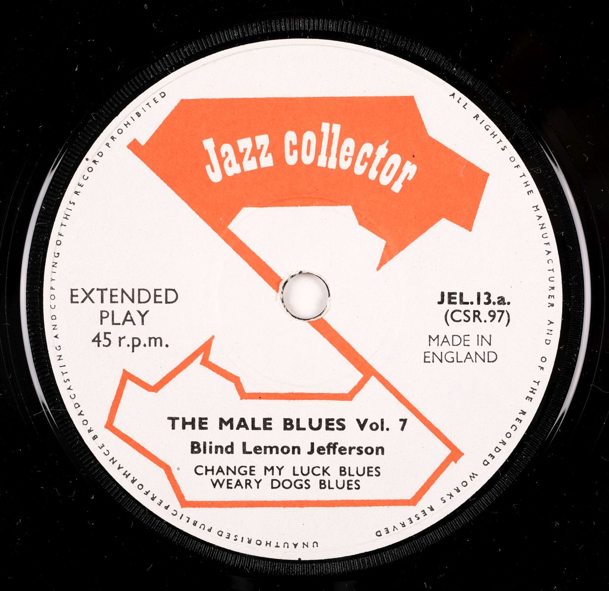 * Jazz / R&B. Collection of jazz and blues EP's on the Jazz Collector Records label - Image 5 of 6