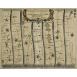 * Ogilby (John). The Road from London to Flamborough Head, com Ebor..., circa, 1698,