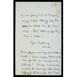 * Baden-Powell (Sir Robert, 1st Baron, 1857-1941). A long Autograph Letter Signed as ‘Wunhi’, 1897