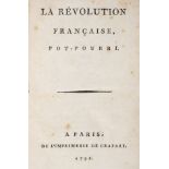 Revolution Francaise. La Révolution Française Pot-Pourri, Paris, 1791
