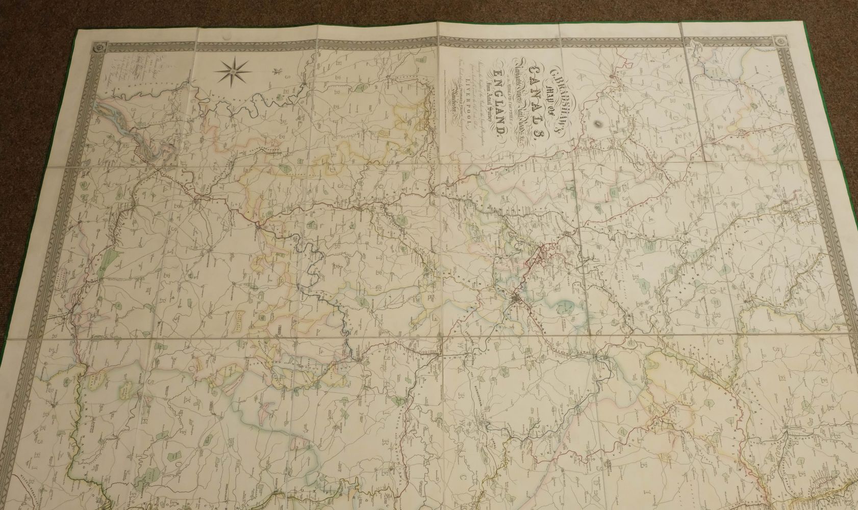 Canal Maps. Bradshaw (G.), Two canal maps, circa 1829 - Image 3 of 7