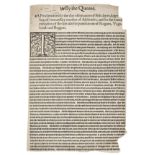 Royal Proclamations. A collection of 14 various, circa 1599-1808