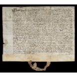 * Pembrokeshire Deed, 1525. Grant, 20 August 1525