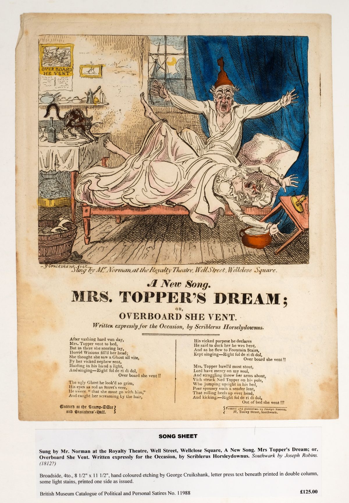 * Cruikshank (George, 1792-1878). Snuffing out Boney!, T. Tegg, 1814, and 17 others - Image 7 of 17