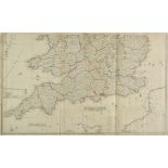 England & Wales. Rocque (John), Large scale map, 1794