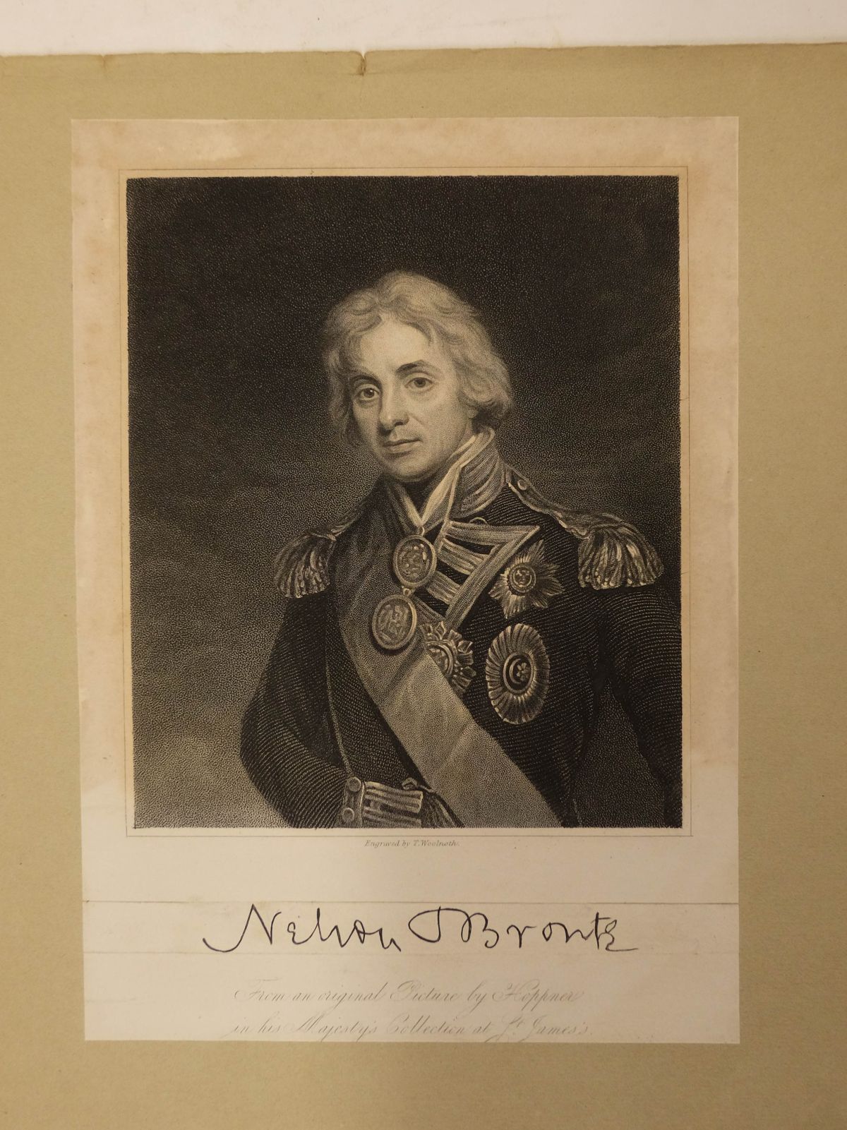 * Nelson (Horatio, 1st Viscount Nelson, 1758-1805). Ticket for Funeral Procession, 1806 - Bild 4 aus 6