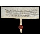 * Wiltshire & Somerset Deed, 1484